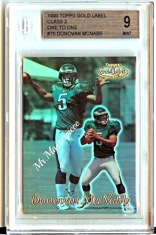 : 1999 Fleer Donovan McNabb Eagles Rookie Football Card