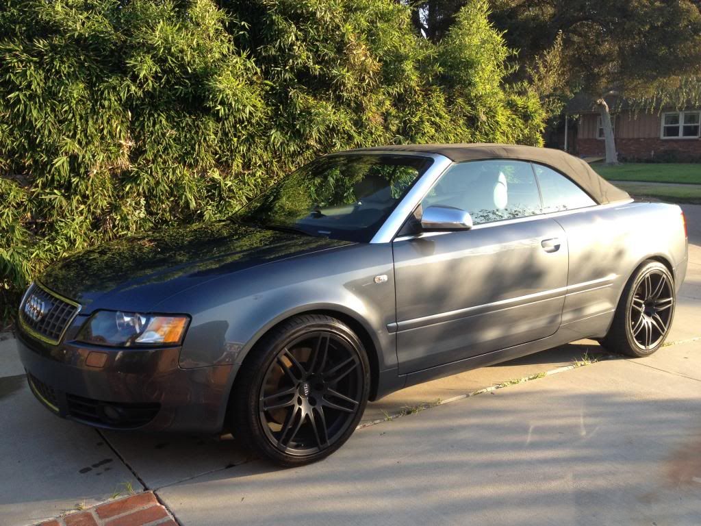 Quattroworld Com Forums 2005 Dolphin Grey S4 Cabriolet 11 5k