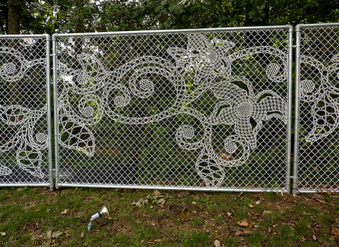 Lace Fence by The Dutch Design House Demakersvan