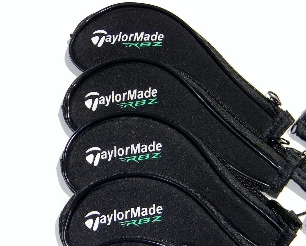 10 Zipper TaylorMade RBZ Iron Headcovers Numbered Rocketballz Iron