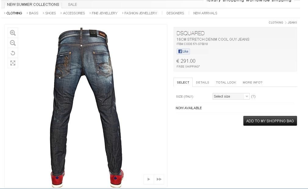 PT JEANS siêu quần jeans DSQUARED2 chuẩn Milano Italy cực độc - 31