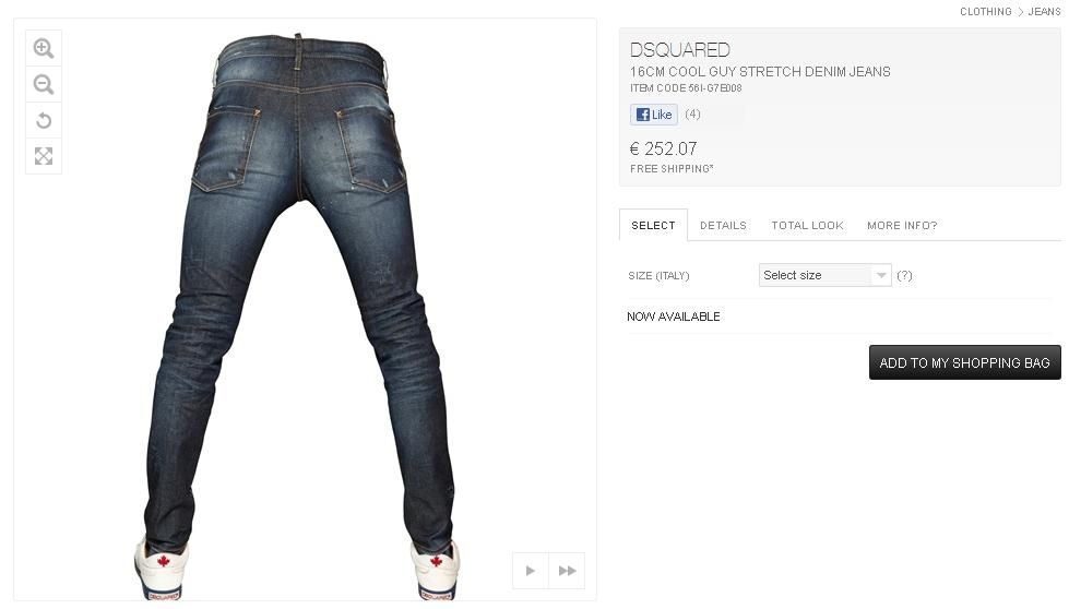PT JEANS siêu quần jeans DSQUARED2 chuẩn Milano Italy cực độc - 17