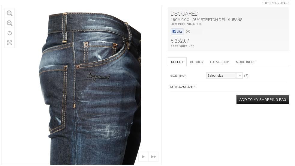 PT JEANS siêu quần jeans DSQUARED2 chuẩn Milano Italy cực độc - 18