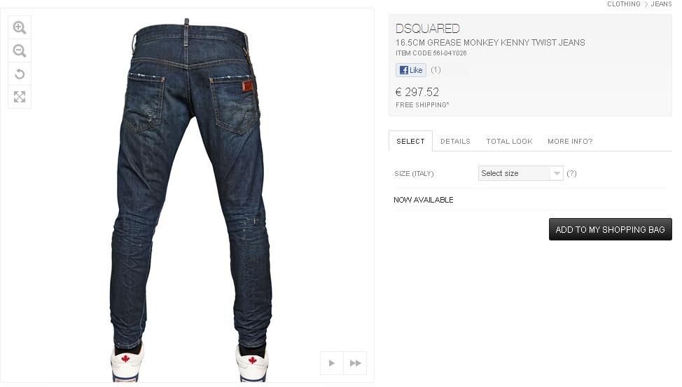 PT JEANS siêu quần jeans DSQUARED2 chuẩn Milano Italy cực độc - 22