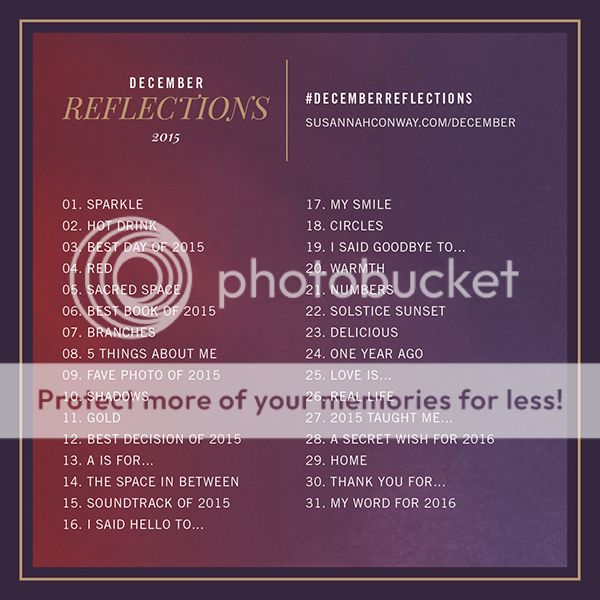 December Reflections 2015: il foto-challenge