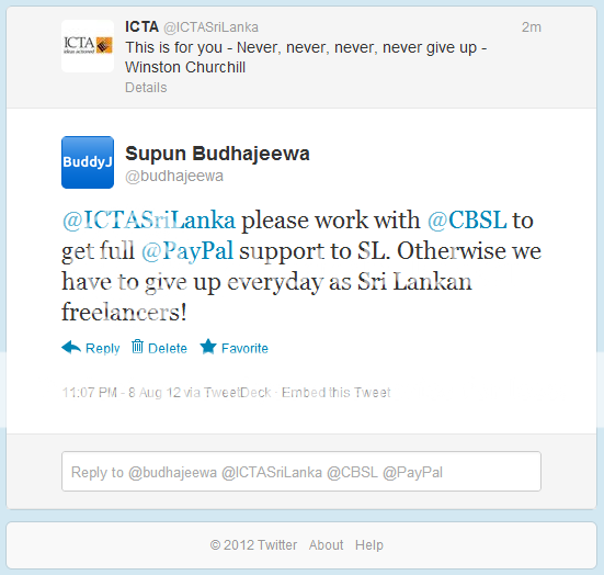 ICTA and CBSL, please bring PayPal full support to Sri Lanka!