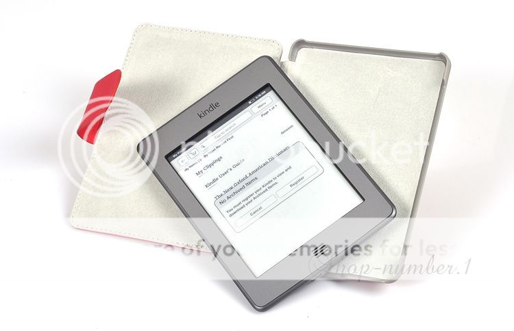 für  Kindle Touch & 3G Tasche Etui Cover Case 6 Rot★