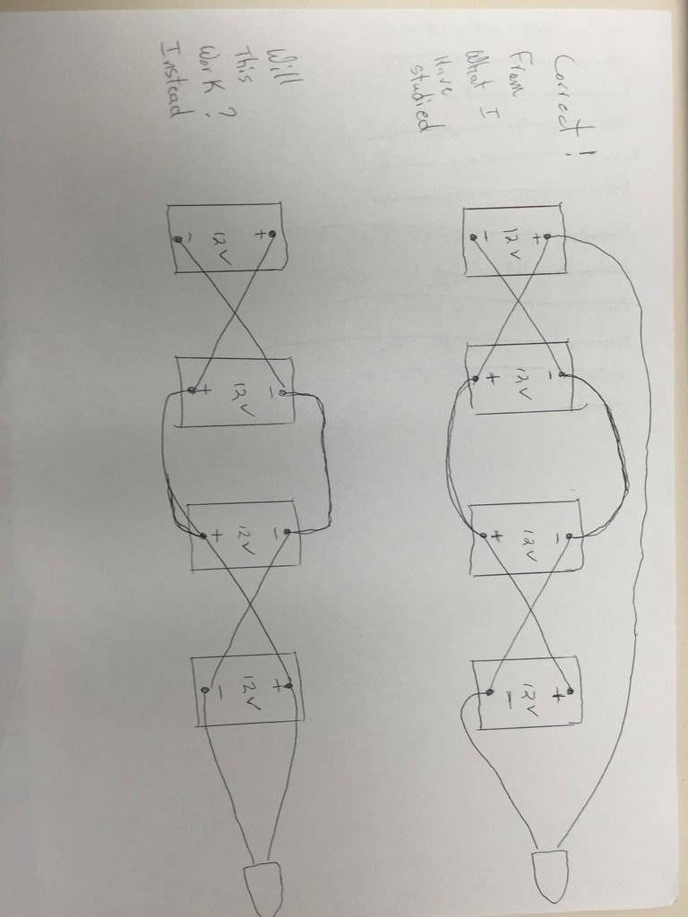 Wiring Parallel And Series Of 24 Volt System