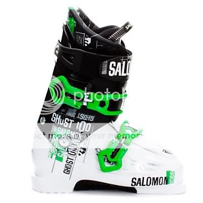 Salomon Ghost 100 Ski Boots Size 28 5 US Size 10 5 2012